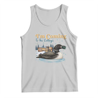I Am Coming To The Cottage Tank Top Stupid Canadian Wolf Bird