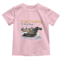 I Am Coming To The Cottage Toddler T Shirt Stupid Canadian Wolf Bird