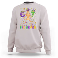 67 Mardi Gras Sweatshirt Marcus The Worm Carnival Trendy Meme