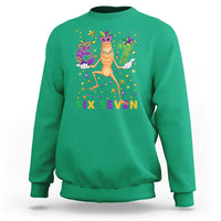 67 Mardi Gras Sweatshirt Marcus The Worm Carnival Trendy Meme
