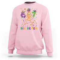 67 Mardi Gras Sweatshirt Marcus The Worm Carnival Trendy Meme
