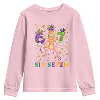 67 Mardi Gras Youth Sweatshirt Marcus The Worm Carnival Trendy Meme