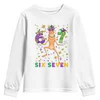 67 Mardi Gras Youth Sweatshirt Marcus The Worm Carnival Trendy Meme