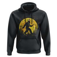 Mardi Gras Bigfoot Hoodie Funny Sasquatch Carnival Trendy Meme