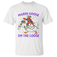 Funny Mardi Gras T Shirt Goose Crawfish Carnival Trendy Meme