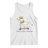 Mardi Gras Silly Goose Tank Top Off To Cause A Kerfuffle