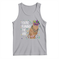 Funny Mardi Gras Tank Top Marcus The Worm Carnival Trendy Meme