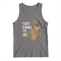 Funny Mardi Gras Tank Top Marcus The Worm Carnival Trendy Meme