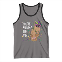 Funny Mardi Gras Tank Top Marcus The Worm Carnival Trendy Meme