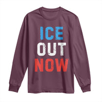 Ice Out Long Sleeve Shirt Minneapolis Resist ICE Immigration Rights Protest