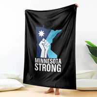 Minnesota Strong Throw Blanket Minneapolis Resist ICE Immigration Human Rights Protest