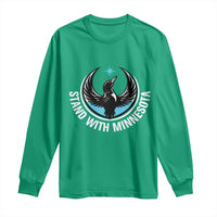 Minnesota Strong Long Sleeve Shirt Stand With Minnesota Anti ICE Immigration Rights Protest