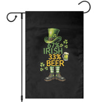 67 Irish 33 Beer Garden Flag Funny Six Seven Leprechaun Drinking Beer Lover