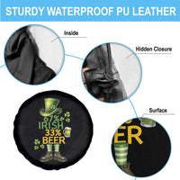 67 Irish 33 Beer Spare Tire Cover Funny Six Seven Leprechaun Drinking Beer Lover