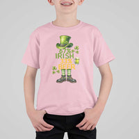 67 Irish 33 Beer T Shirt For Kid Funny Six Seven Leprechaun Drinking Beer Lover