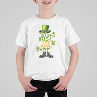 67 Irish 33 Beer T Shirt For Kid Funny Six Seven Leprechaun Drinking Beer Lover