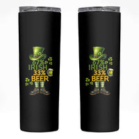 67 Irish 33 Beer Skinny Tumbler Funny Six Seven Leprechaun Drinking Beer Lover