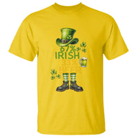 67 Irish 33 Beer T Shirt Funny Six Seven Leprechaun Drinking Beer Lover