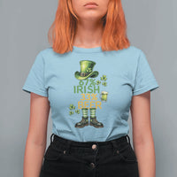 67 Irish 33 Beer T Shirt For Women Funny Six Seven Leprechaun Drinking Beer Lover