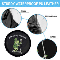Funny Frog St Patricks Day Meme Spare Tire Cover Vitamin G Irish Beer