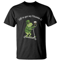 Funny Frog St Patricks Day Meme T Shirt Vitamin G Irish Beer