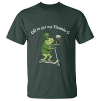 Funny Frog St Patricks Day Meme T Shirt Vitamin G Irish Beer