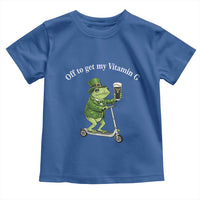 Funny Frog St Patricks Day Meme Toddler T Shirt Vitamin G Irish Beer