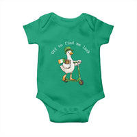 Funny Goose Christian St Patricks Day Baby Onesie Off To Find Me Lucky