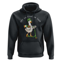 Funny Goose Christian St Patricks Day Hoodie Off To Find Me Lucky