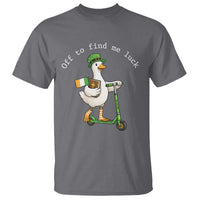 Funny Goose Christian St Patricks Day T Shirt Off To Find Me Lucky