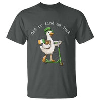 Funny Goose Christian St Patricks Day T Shirt Off To Find Me Lucky