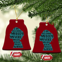 Sexual Assault Awareness Ceramic Ornament Women Support Survivors