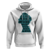 Sexual Assault Awareness Hoodie Women Support Survivors