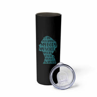 Sexual Assault Awareness Skinny Tumbler Women Support Survivors