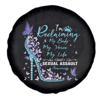 Sexual Assault Awareness Spare Tire Cover I Am Reclaiming My Body My Voice My Life