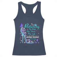 Sexual Assault Awareness Racerback Tank Top I Am Reclaiming My Body My Voice My Life