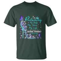 Sexual Assault Awareness T Shirt I Am Reclaiming My Body My Voice My Life