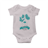 Sexual Assault Awareness Month Baby Onesie I Am Reclaiming My Body My Voice My Life