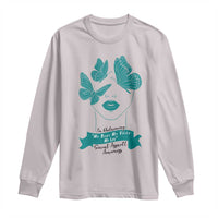 Sexual Assault Awareness Month Long Sleeve Shirt I Am Reclaiming My Body My Voice My Life