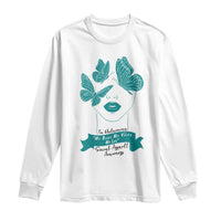 Sexual Assault Awareness Month Long Sleeve Shirt I Am Reclaiming My Body My Voice My Life