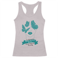 Sexual Assault Awareness Month Racerback Tank Top I Am Reclaiming My Body My Voice My Life