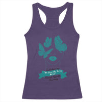 Sexual Assault Awareness Month Racerback Tank Top I Am Reclaiming My Body My Voice My Life