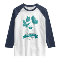 Sexual Assault Awareness Month Raglan Shirt I Am Reclaiming My Body My Voice My Life
