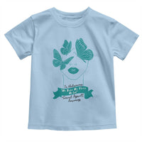 Sexual Assault Awareness Month Toddler T Shirt I Am Reclaiming My Body My Voice My Life