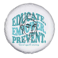 Sexual Assault Awareness Prevention Spare Tire Cover Educate Empower Prevent Women's Right