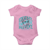 Sexual Assault Awareness Prevention Baby Onesie Educate Empower Prevent Women's Right