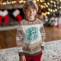Sexual Assault Awareness Prevention Ugly Christmas Sweater Educate Empower Prevent Women's Right