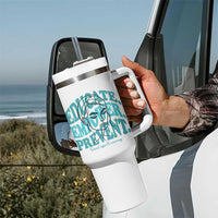 Sexual Assault Awareness Prevention Tumbler With Handle Educate Empower Prevent Women's Right