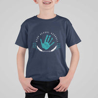 Stop Sexual Assault Awareness Survivor T Shirt For Kid