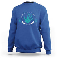 Stop Sexual Assault Awareness Survivor Sweatshirt